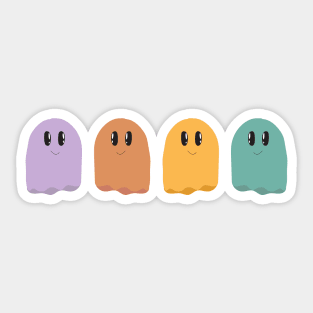 Halloween Ghosts Sticker